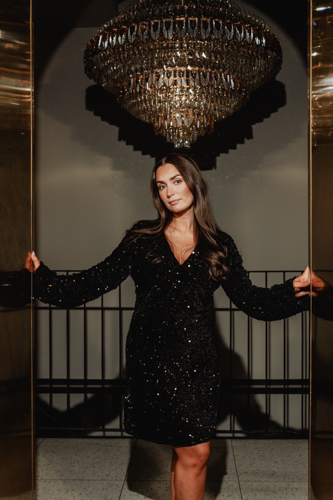 PCKAM Short Dress - Black